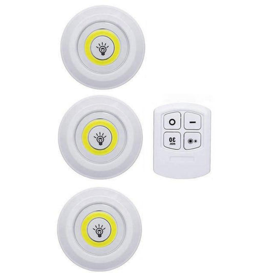 SmartLight - 3 Samolepljiva LED Svetla + Daljinski upravljač